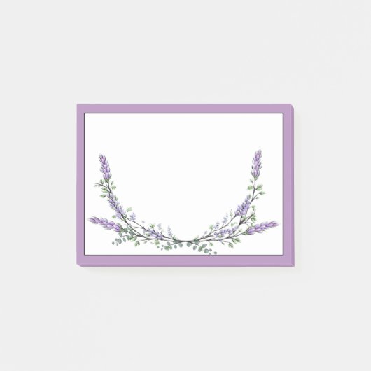 ラベンダー・ユーカリ・ポストイット・ノート ポストイット (正面)