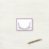 ラベンダー・ユーカリ・ポストイット・ノート ポストイット (デスク上)