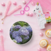 ラベンダー&ライラックのハイドランジアの花 ペーパーボウル (パーティー)