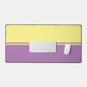 ラベンダー&レモン – office desk mat デスクマット