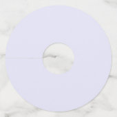 ラベンダー ワイングラスタグ (正面)