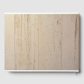 ラベンダー ヴィンテージ レッド ローズ ユーカリ ゲストブック (裏面)