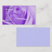 -ラベンダー-名刺のテンプレートは上がりました 名刺 (正面/裏面)