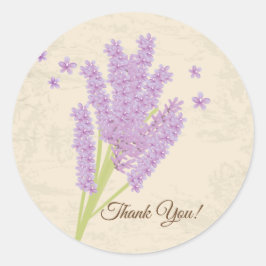 ラベンダー，紫，花，フローラシール ラウンドシール