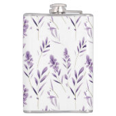 ラベンダー 花の蕾 サンダーコーブ フラスク (裏面)