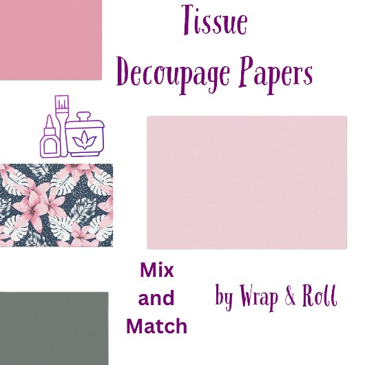 ラベンダー 薄葉紙