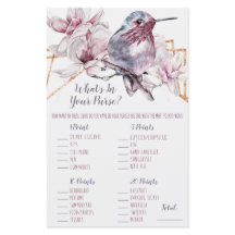 ラベンダー&金ゴールドハミングバード財布には何が？