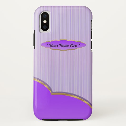 ラベンダー Case-Mate iPhoneケース (裏面)