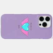 ラベンダー Case-Mate iPhoneケース (裏面 (横))