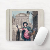 ラベンダー、「Londonの叫びからの寺院のバー、 マウスパッド (マウス)