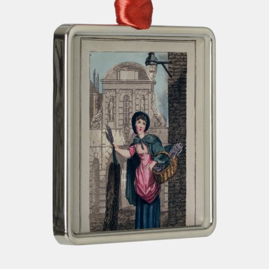 ラベンダー、「Londonの叫びからの寺院のバー、 メタルオーナメント (右)