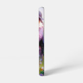 ラベンダー SAMSUNG GALAXYケース (左側面)