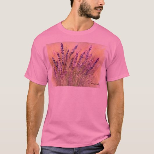 ラベンダー Tシャツ (正面)