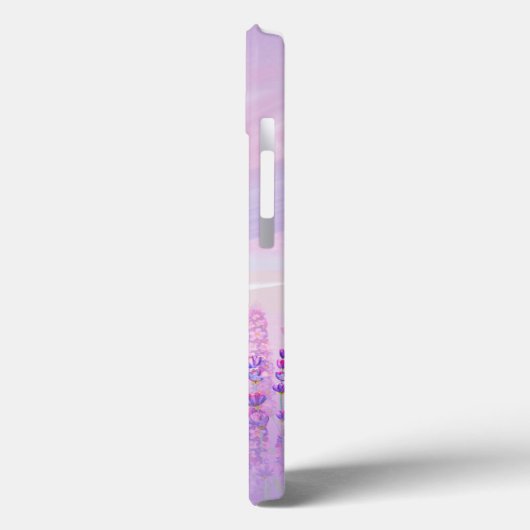 ラベンダーiPhoneケース Case-Mate iPhoneケース (裏面 / 左)