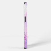 ラベンダーiPhoneケース iPhoneケース (右側面)