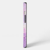 ラベンダーiPhoneケース iPhoneケース (左側面)