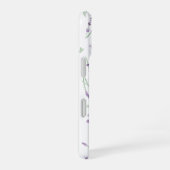 ラベンダーiPhoneケース iPhone 16ケース (右側面)