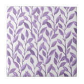 ラベンダ葉ー タイル (正面)