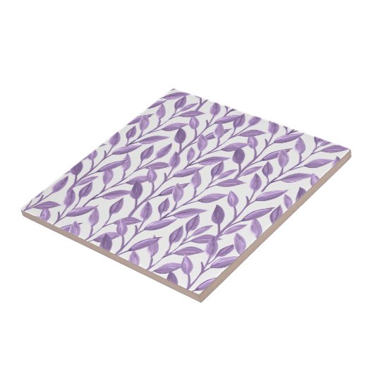 ラベンダ葉ー タイル (側面)