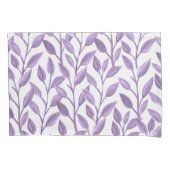 ラベンダ葉ー 枕カバー (正面)