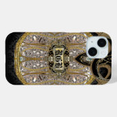 ラベンテルモエレガントノグラム Case-Mate iPhoneケース (裏面 (横))