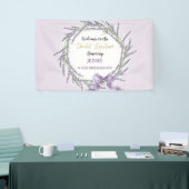 ラベンフランスのダーフローラリースブライダルルンチョン 横断幕 (トレードショー)