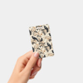 ラベン柄のクロ 花の木のバッジ バッジ (手持ち)