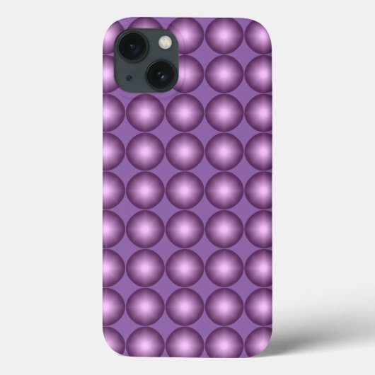 ラベン輝くダー水玉模様 Case-Mate iPhoneケース (裏面)