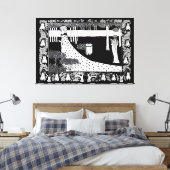 ラベールイスードアットジョイスガード キャンバスプリント (インサイチュ (寝室))