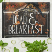 ラベ不気味ンヴィンテージ キッチンタオル (折り畳み)