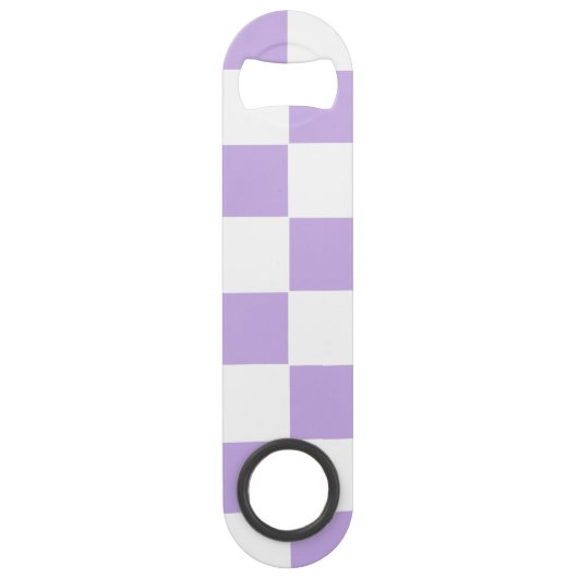 ラベ市松模様にンダーと白 スピード栓抜き (正面)