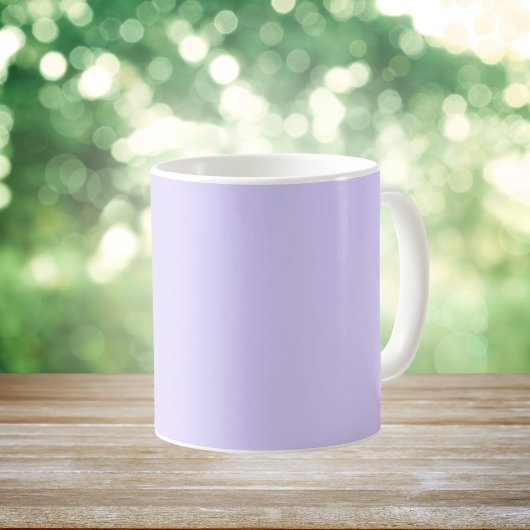ラベ淡い色のンダー無地のカラー コーヒーマグカップ