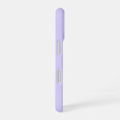 ラベ淡い色のンダー無地のカラー iPhone 16ケース (右側面)