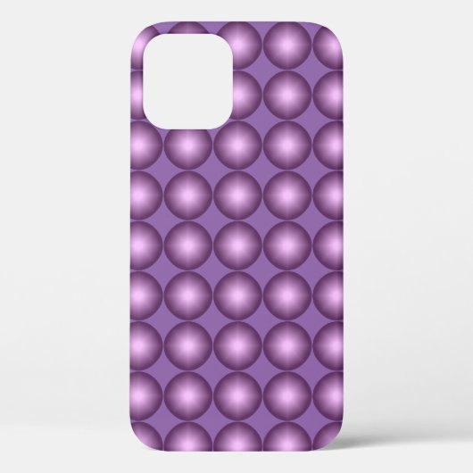 ラベ白熱［赤熱］光を放つンダー水玉模様パターン Case-Mate iPhoneケース (裏面)