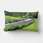 ラベ素晴らしンダーラインのガーデンウォーク ランバークッション (正面)