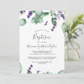 ラベ素朴ンダーとユーカリのバプテスマ 招待状 (スタンド正面)