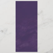 ラベ素朴ンダーとユ結婚ーカリのディナーメニュー メニュー (裏面)