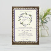 ラベ素朴ンダーとレース結婚ズ 招待状 (スタンド正面)