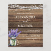 ラベ素朴ンダーストリングライツ結婚ジャー (正面)