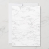 ラベ素朴ンダーユーカリプトゥス結婚グリーンリー 招待状 (裏面)