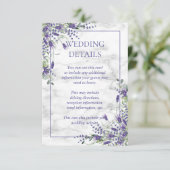 ラベ素朴ンダーユーカリ結婚グリーン詳細 エンクロージャーカード (スタンド正面)