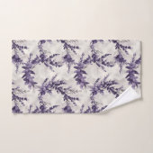 ラベ素朴ンダーリース水色スタイル模様 バスタオルセット (ハンドタオル)