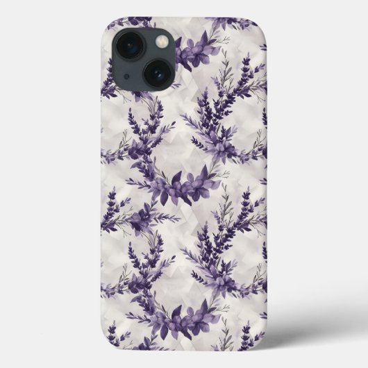 ラベ素朴ンダーリース水色スタイル模様 Case-Mate iPhoneケース (裏面)