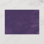 ラベ素朴ンダー&ユーカリプタスギフトレジストリ エンクロージャーカード (裏面)