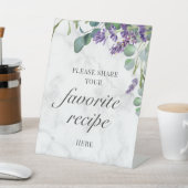 ラベ素朴ンデユーカリレシピカード 台座サイン (インサイチュ)