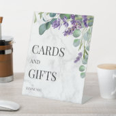 ラベ素朴ンデユーカリ結婚のカードとギフト 台座サイン (インサイチュ)