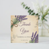 ラベ素朴ン結婚ダーサンキューカード サンキューカード (スタンド正面)