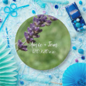 ラベ結婚ンダーカスタム紙プレート ペーパープレート (パーティー)