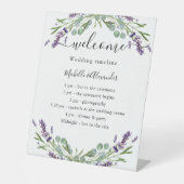 ラベ結婚ンダーユーカリ 台座サイン (正面)