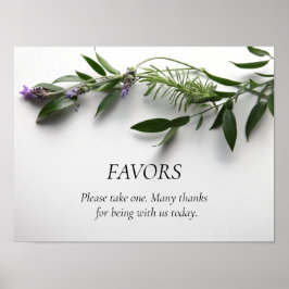 ラベ葉ンダー付 ポスター